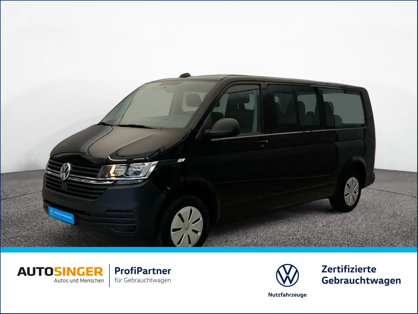 Volkswagen T6 Kombi 6.1 LR TDI 9S *GRA*PDC*TEL*KLIMA*DAB* Noir - 1