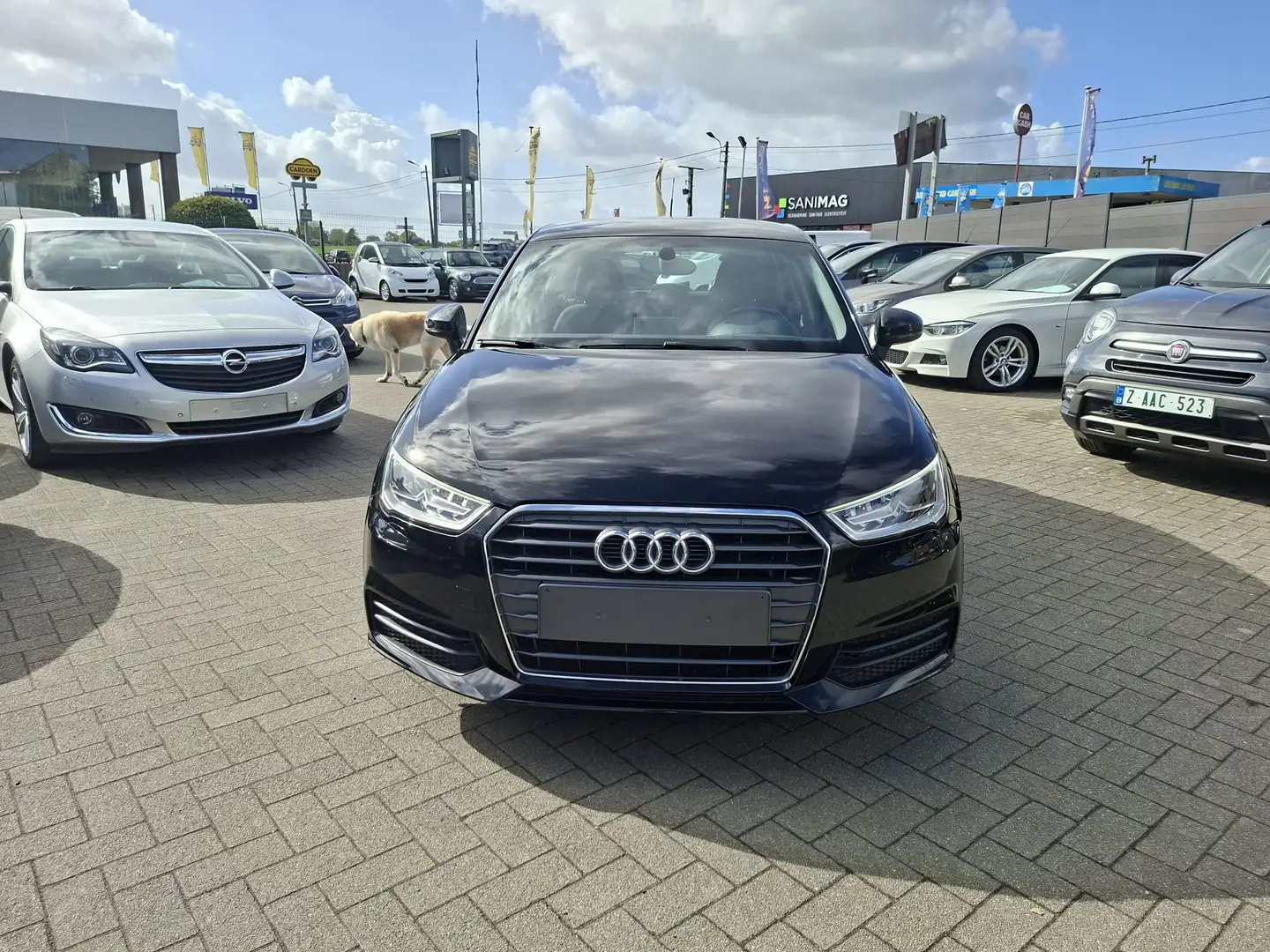 Audi A1 A1 1.4 TFSI Sportback sport/ CARNET COMPLET Zwart - 2