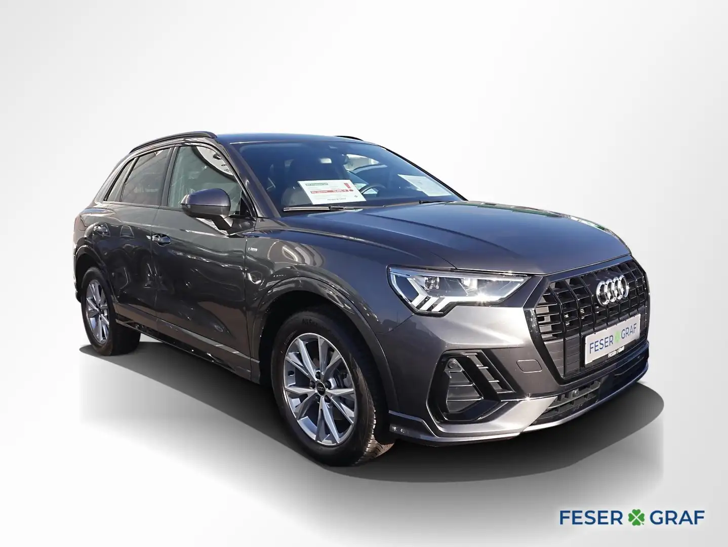Audi Q3 35 TFSI S line Ext. ACC LED Navi RüKa Sitzh. Grau - 2