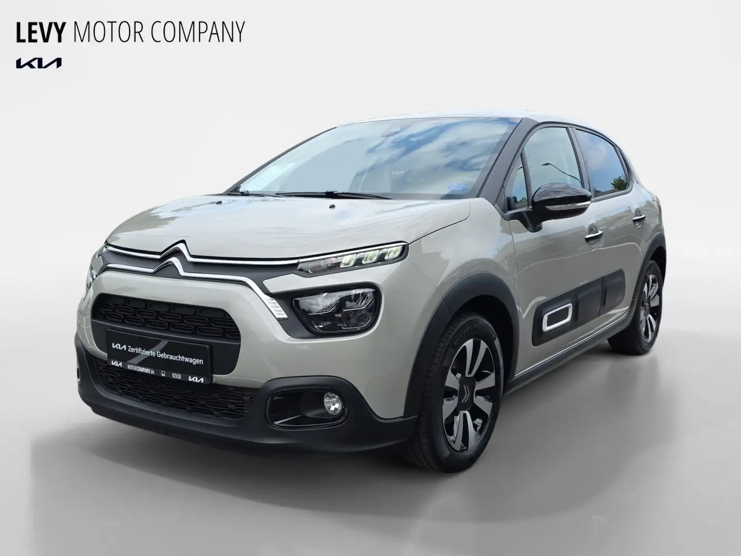 Citroen C3 PureTech 110 EAT6 Max +Automatik+Klima Grau - 2