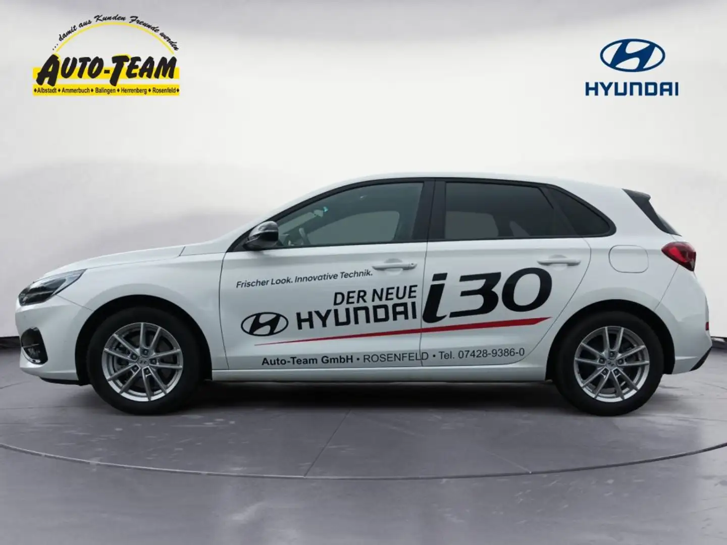 Hyundai i30 1.0 T-GDI Advantage (PD) Weiß - 2