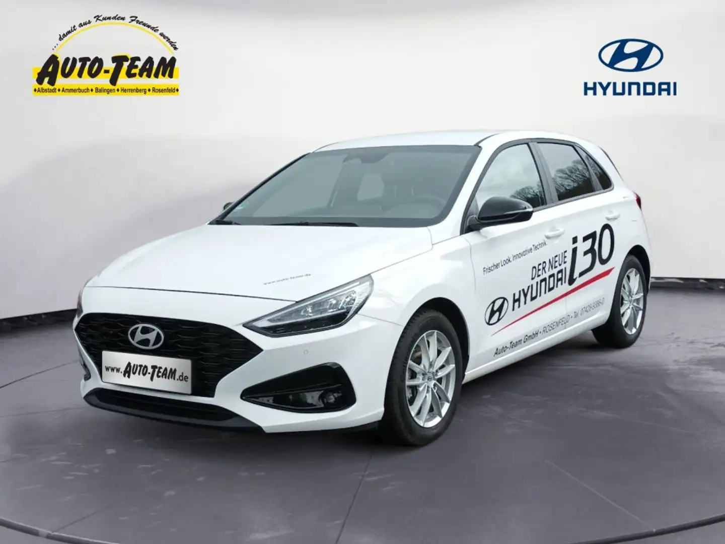 Hyundai i30 1.0 T-GDI Advantage (PD) Weiß - 1