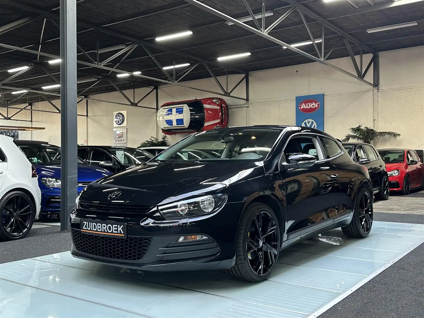 Volkswagen Scirocco 1.4 TSI 122PK MAXTON Clima Airco Cruise Control NA Чёрный - 1