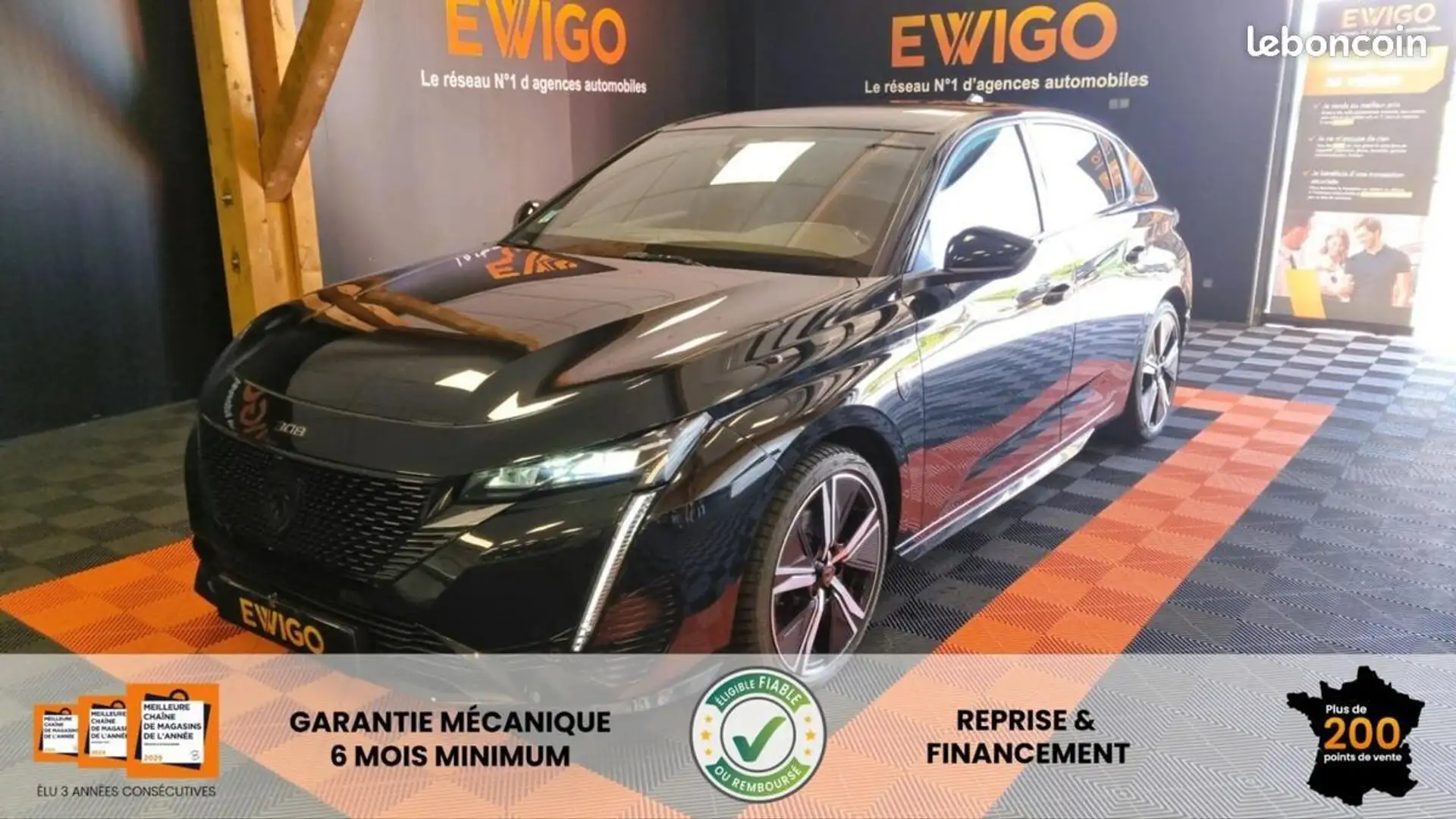 Peugeot 308 GENERATION-III 1.5 BLUEHDI 130 S&S EAT8 GT Nero - 1