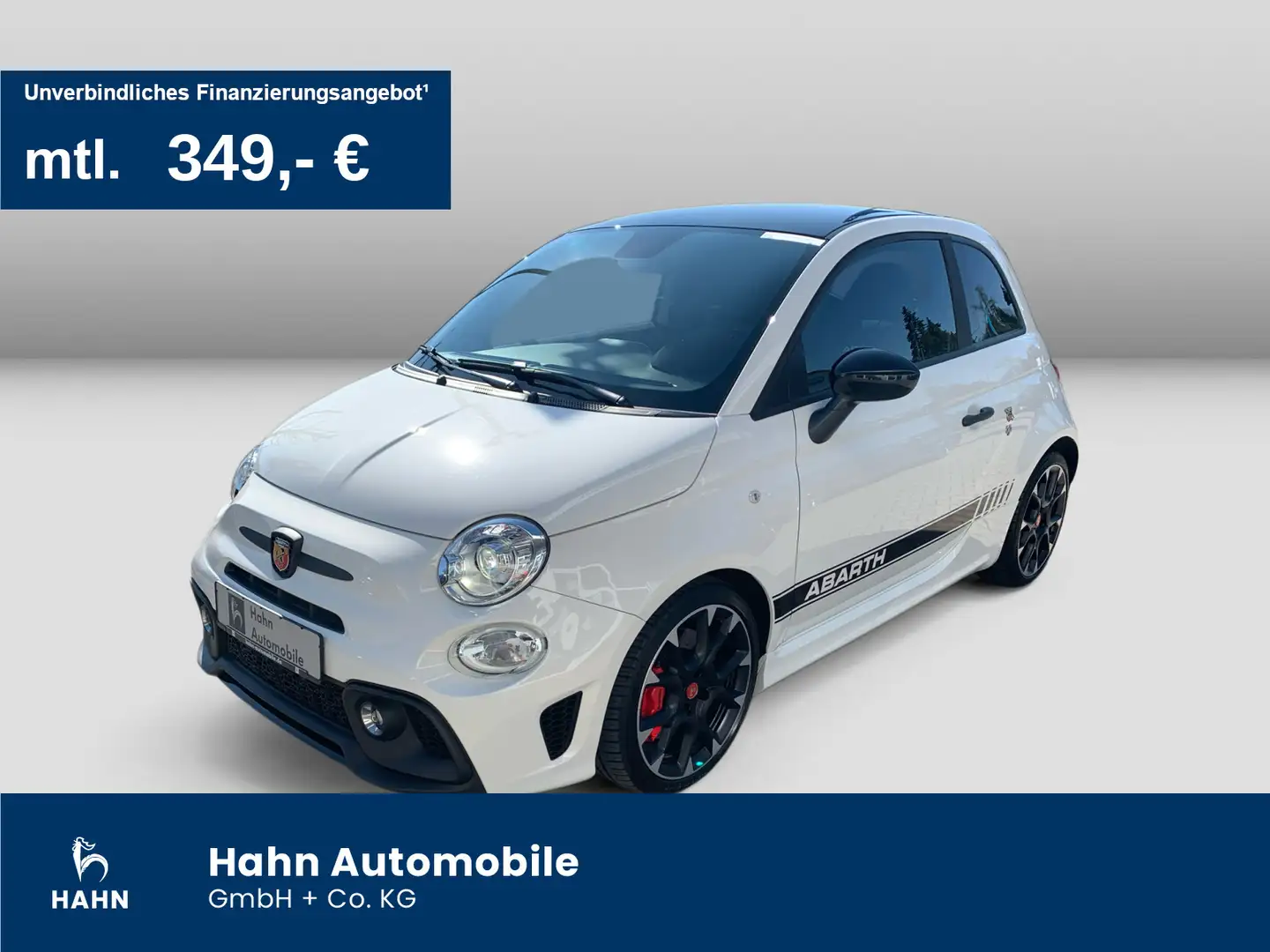 Abarth 595 Competizione 1.4 T-Jet 16V MTA PDC Xen Estet Білий - 1