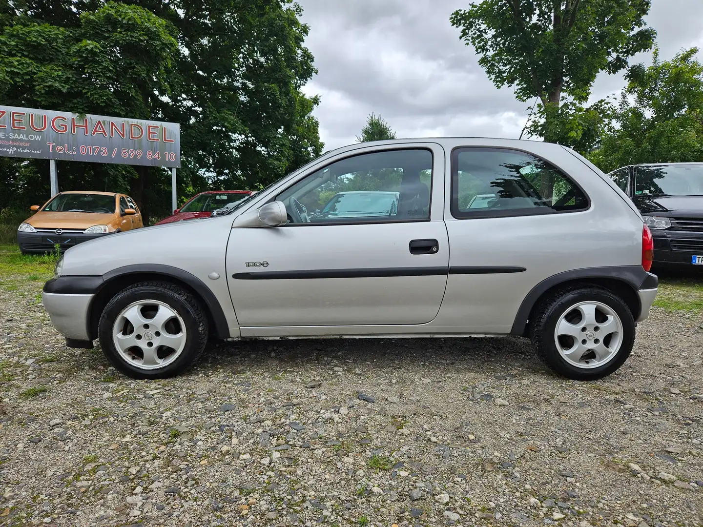 Opel Corsa Standheizung, Klima,Allwetterreifen,HU NEU Argent - 2