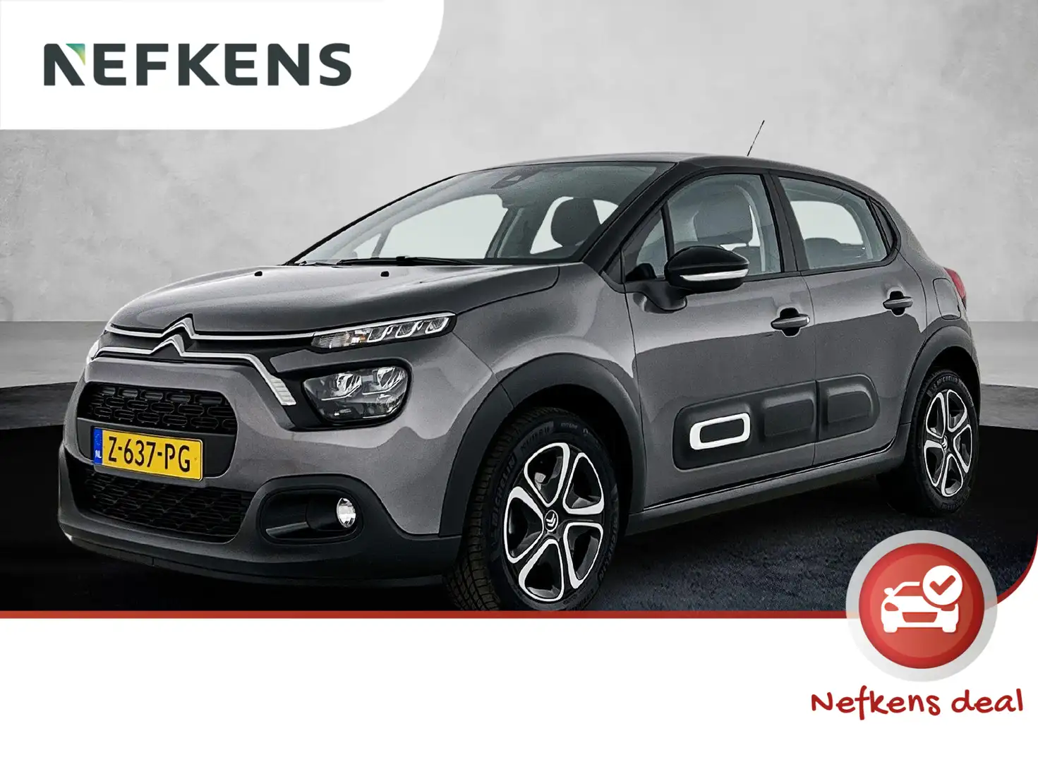 Citroen C3 Plus 83 pk | Navigatie | Parkeersensoren Achter | Gris - 1