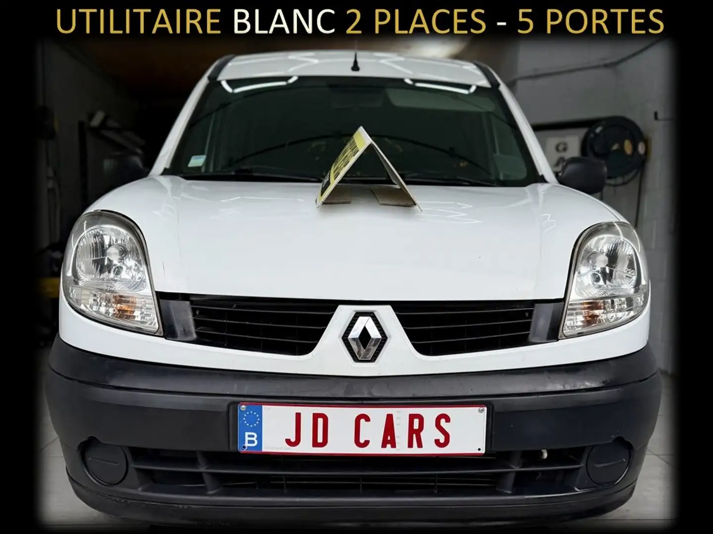 Renault Kangoo 1.5DCI UTILITAIRE‼️GARANTIE 1 AN CTOK‼️ Blanc - 2