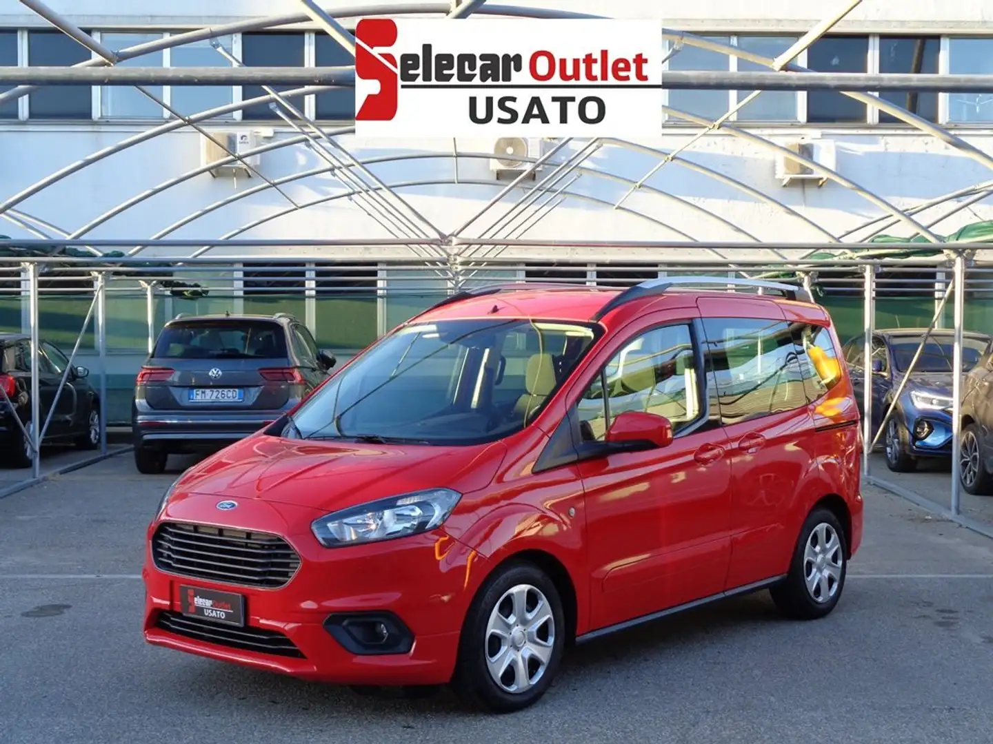 Ford Transit Courier 1.5 TDCi 75 CV Plus Rosso - 1