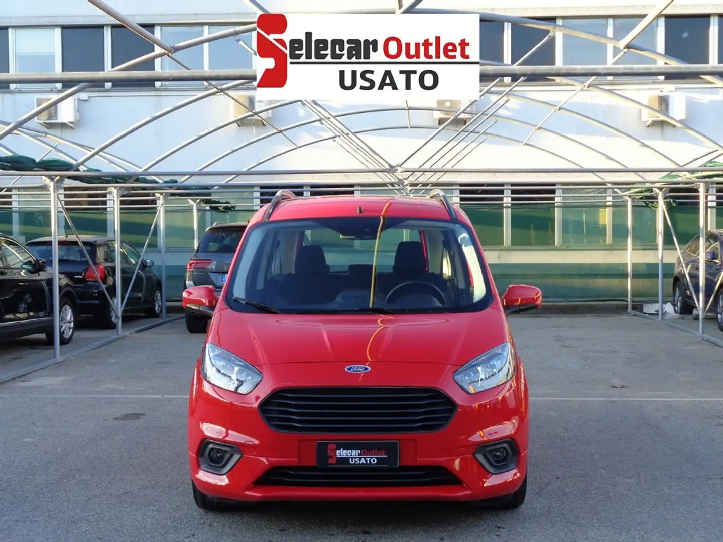 Ford Transit Courier 1.5 TDCi 75 CV Plus Rosso - 2