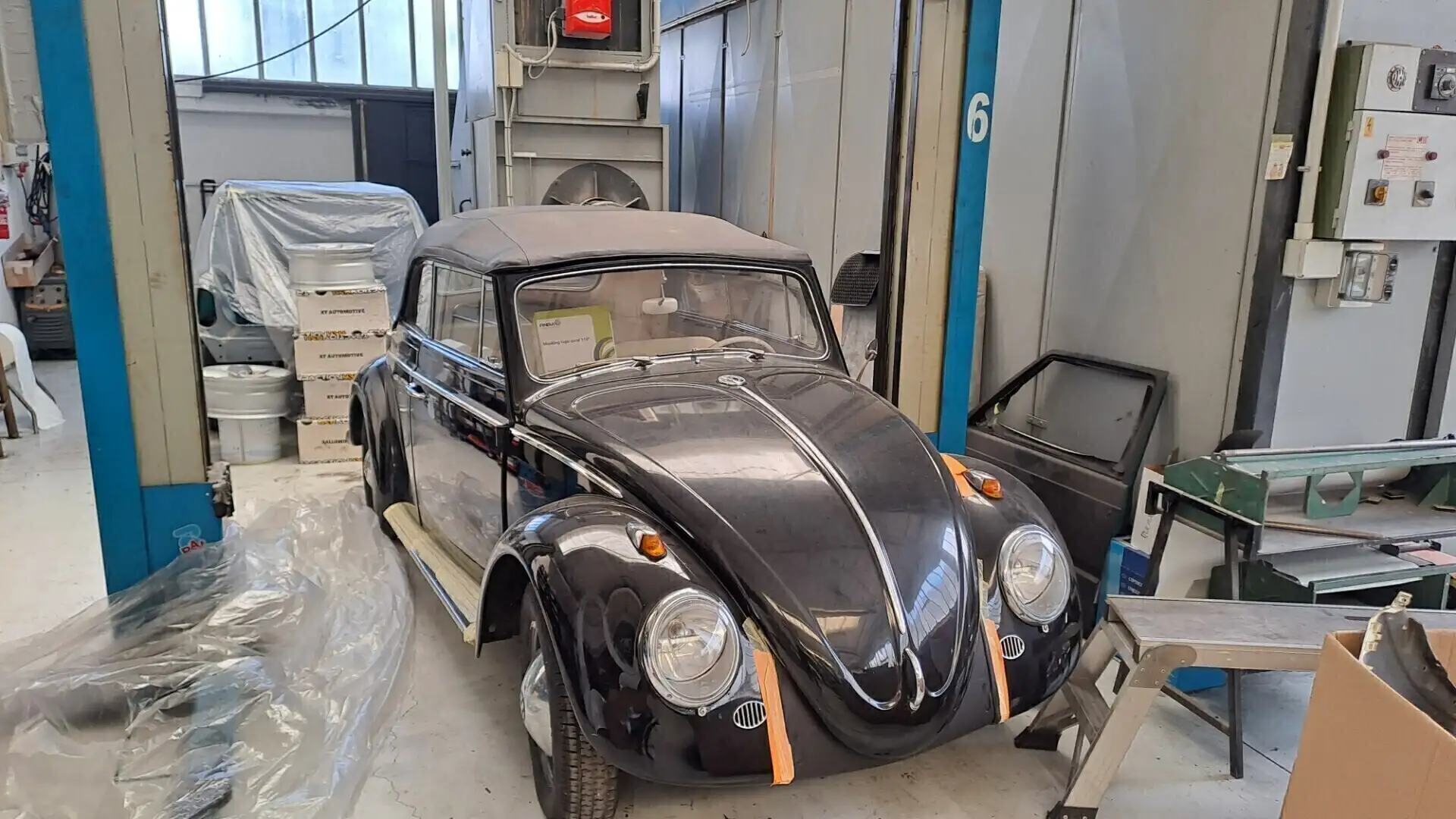 Volkswagen Maggiolino 6 volt cabrio Nero - 1