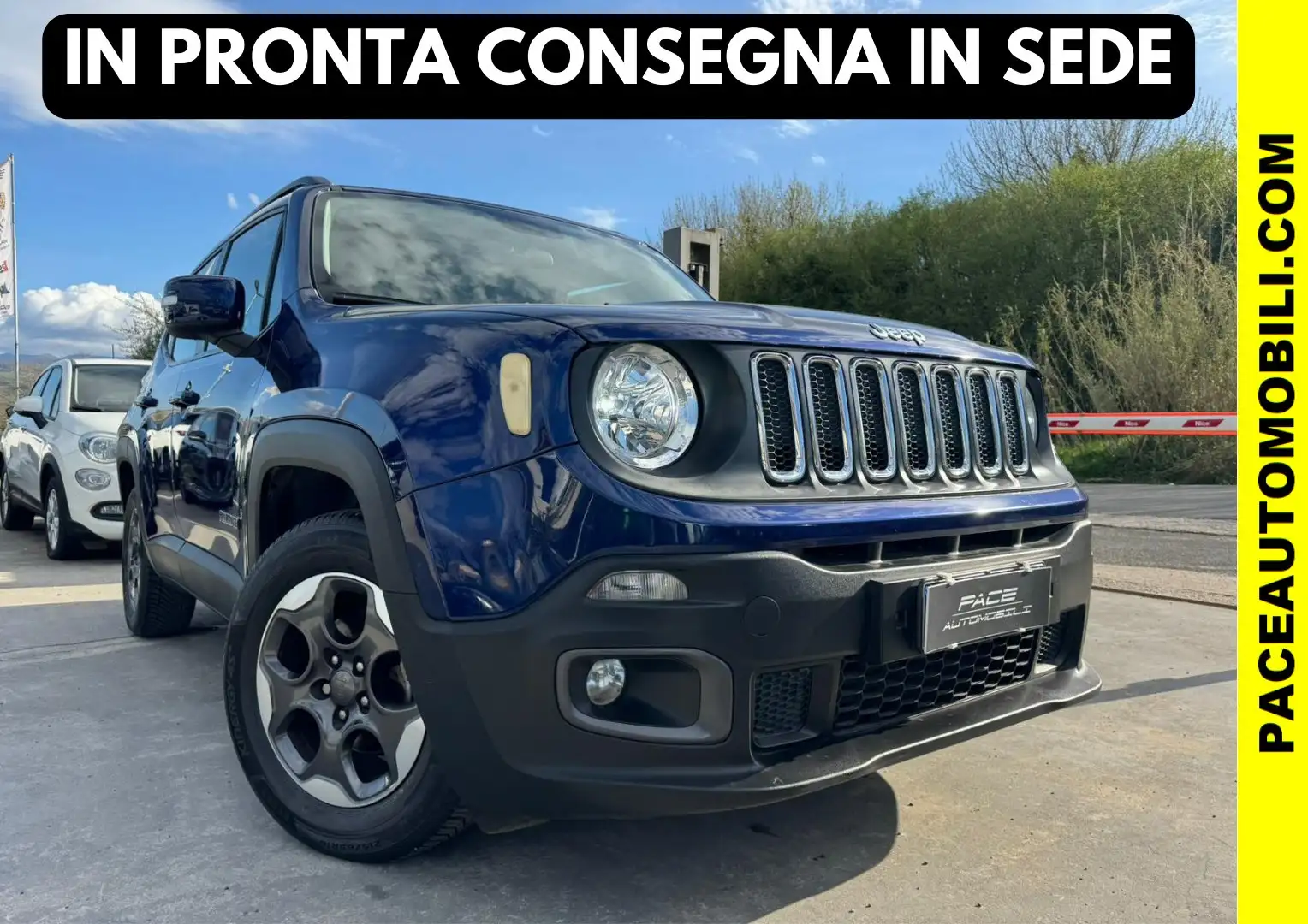 Jeep Renegade 1.4 M-AIR LONGITUDE FWD AUTOMATICA TAGLIANDATA Blauw - 1