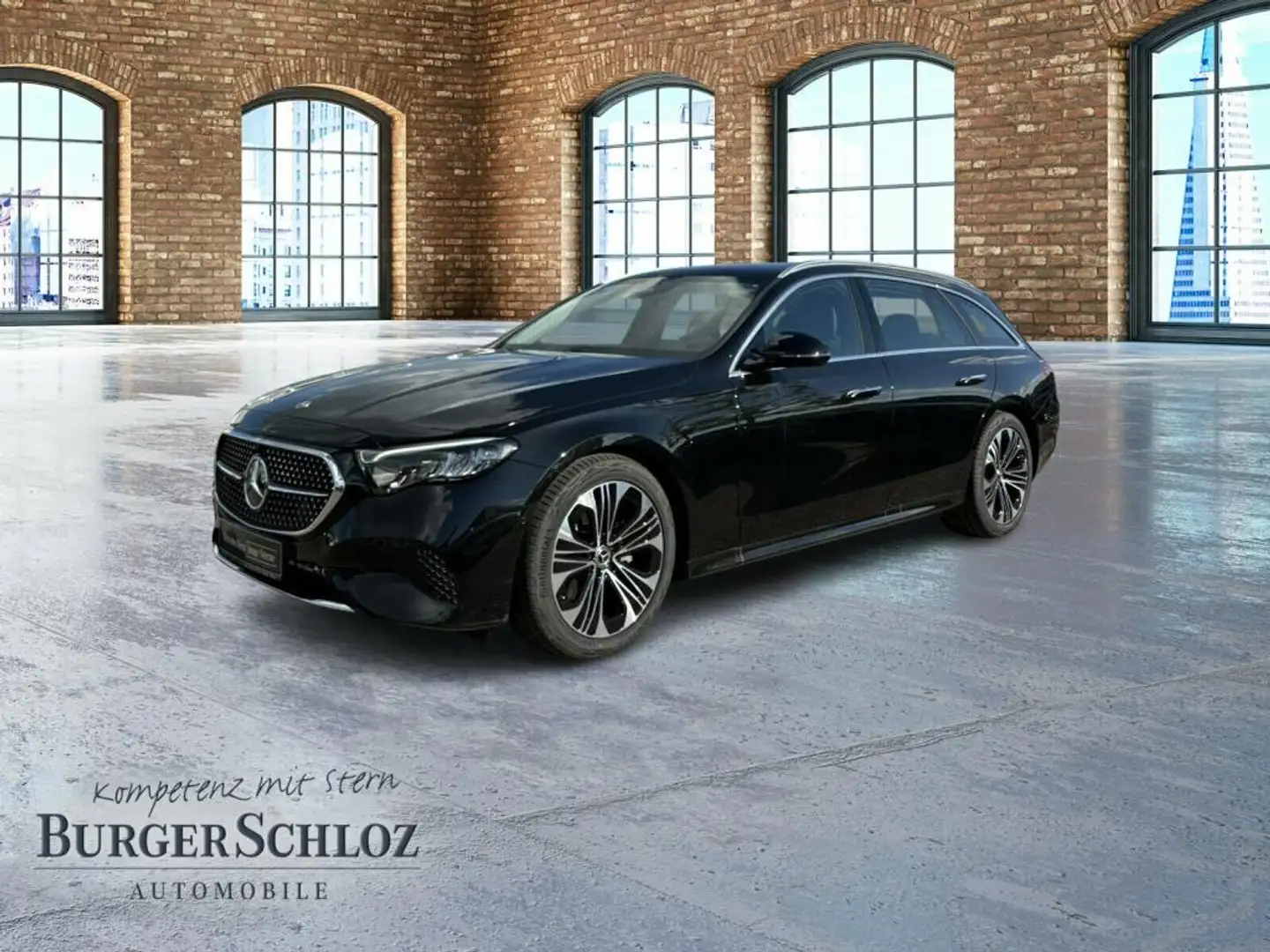 Mercedes-Benz E 220 d T Avantgarde Pano SpurW W-Paket PDC SHZ Schwarz - 1