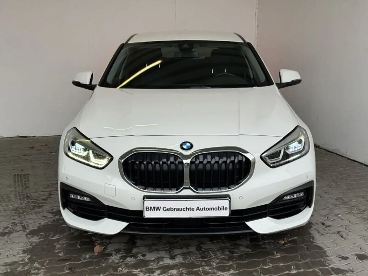 BMW 116 i Limousine LED.AHK.SportLR.PDCvo+hi.SHZ.DAB Blanc - 2