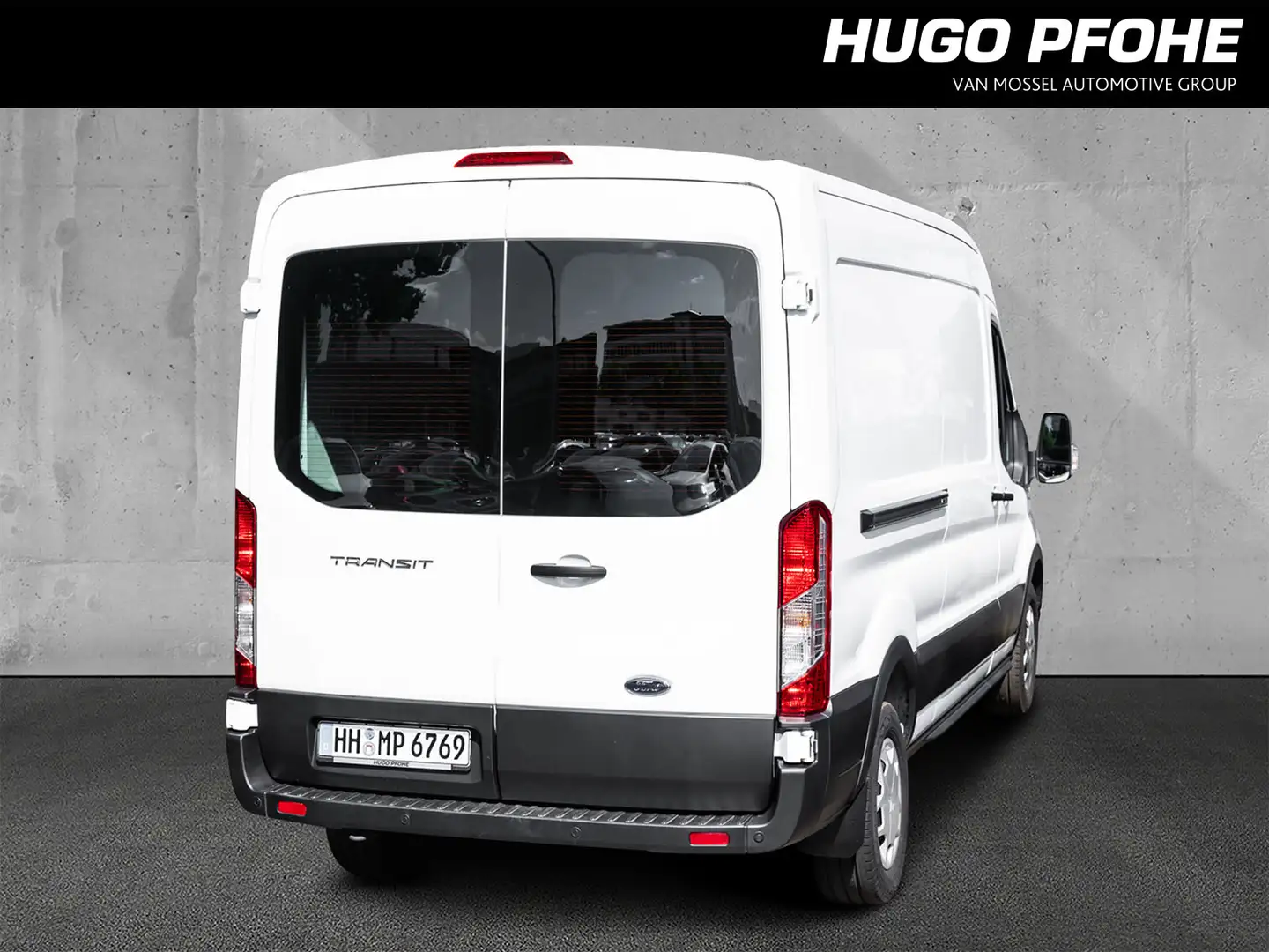 Ford Transit Trend Kasten L3 | AUT | Klimaaut. | GRA | Blanc - 2