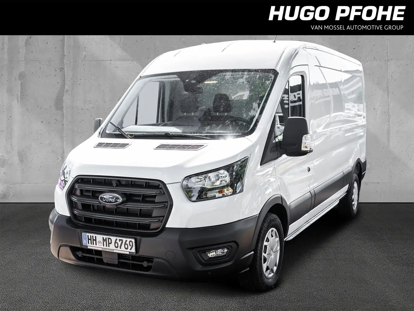Ford Transit Trend Kasten L3 | AUT | Klimaaut. | GRA | Blanc - 1