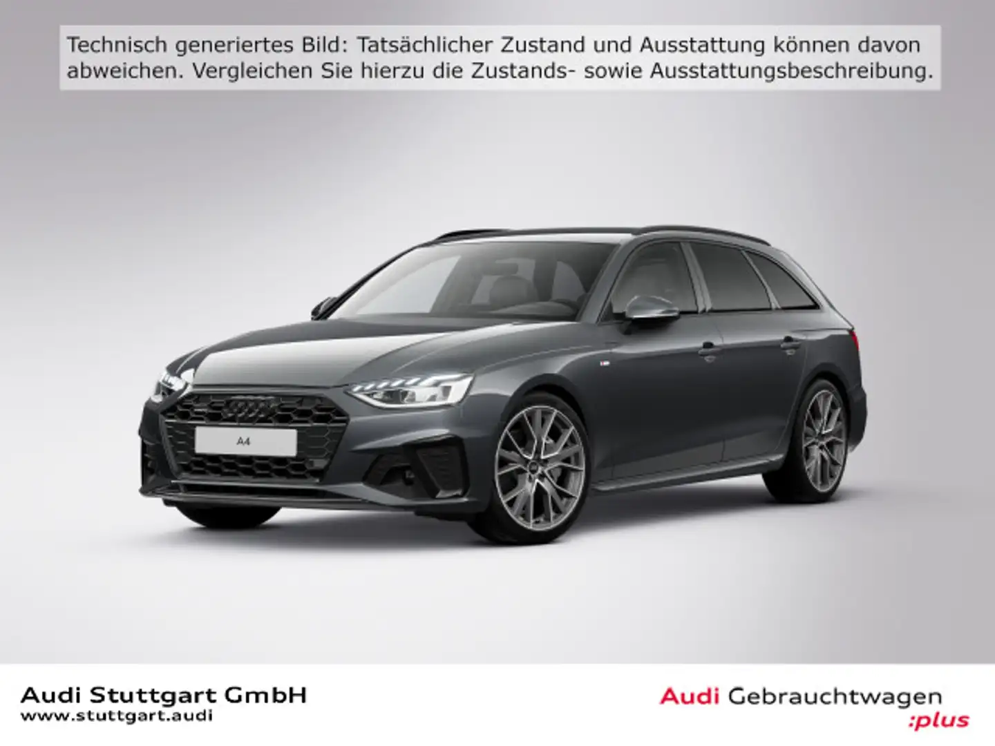 Audi A4 S-line 40 TFSI quattro B&O LED 360° Grau - 1