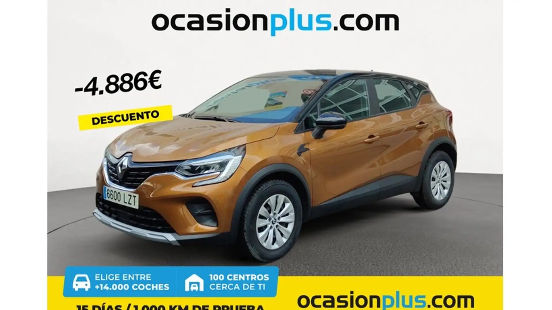Renault Captur TCe GPF Zen EDC 103kW Orange - 1