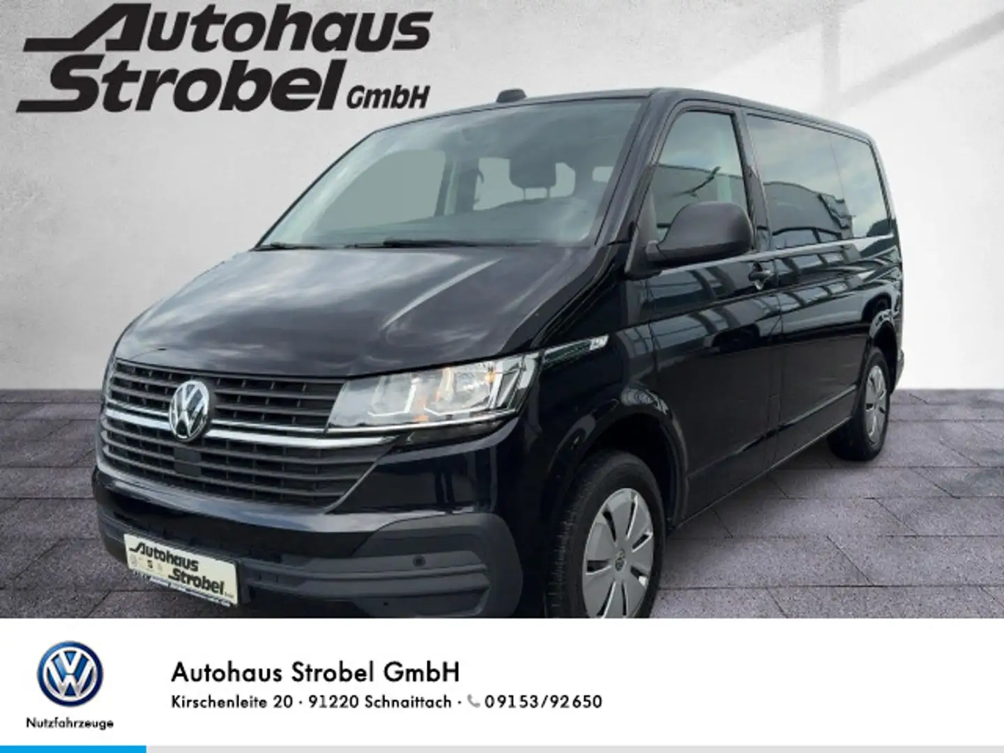 Volkswagen T6.1 Multivan 2.0 TDI Trendline "Family" Navi Pa Schwarz - 1