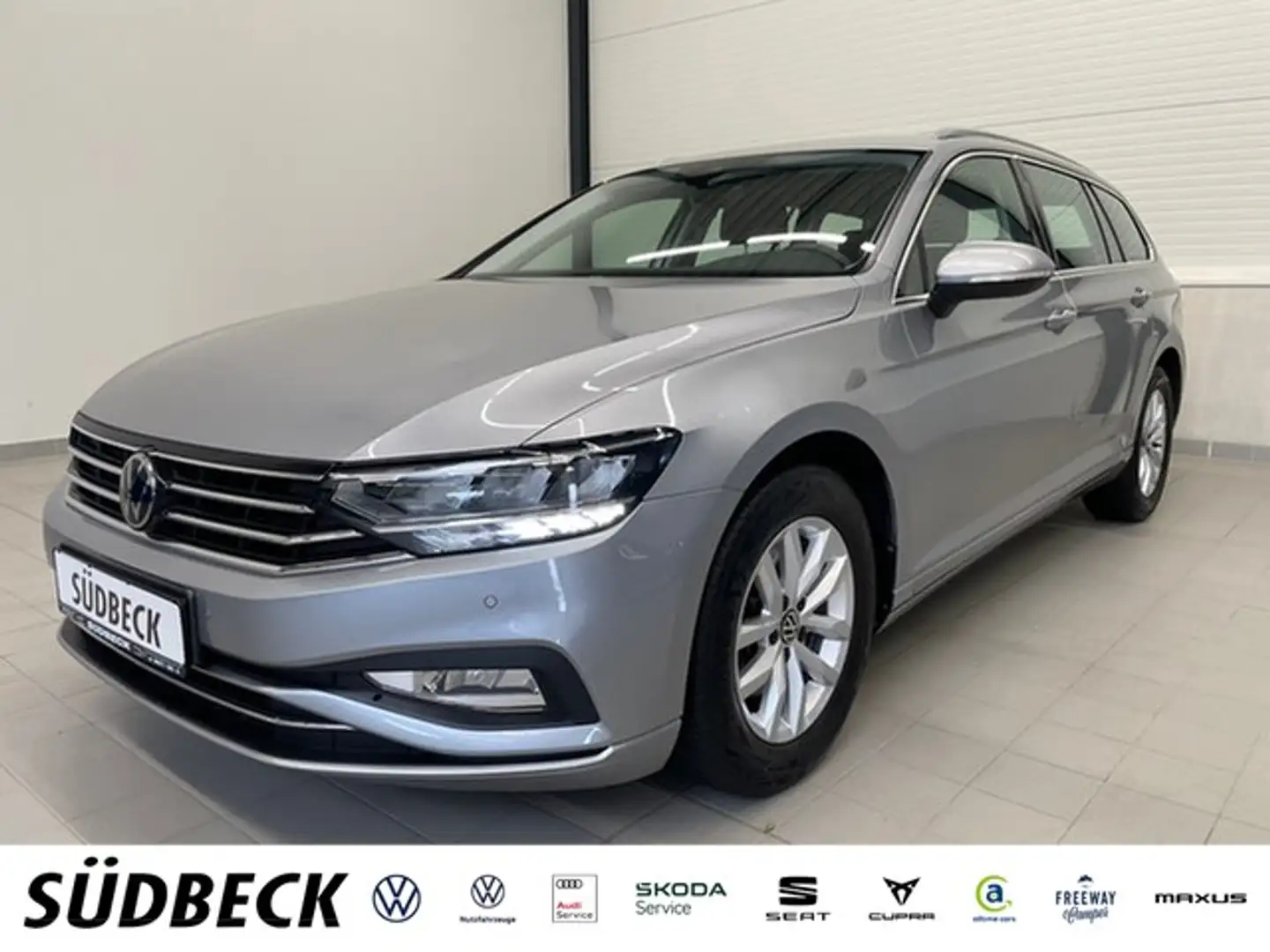 Volkswagen Passat Variant 2.0TDI Business APP+LANE+ACC+KAMERA Argent - 1