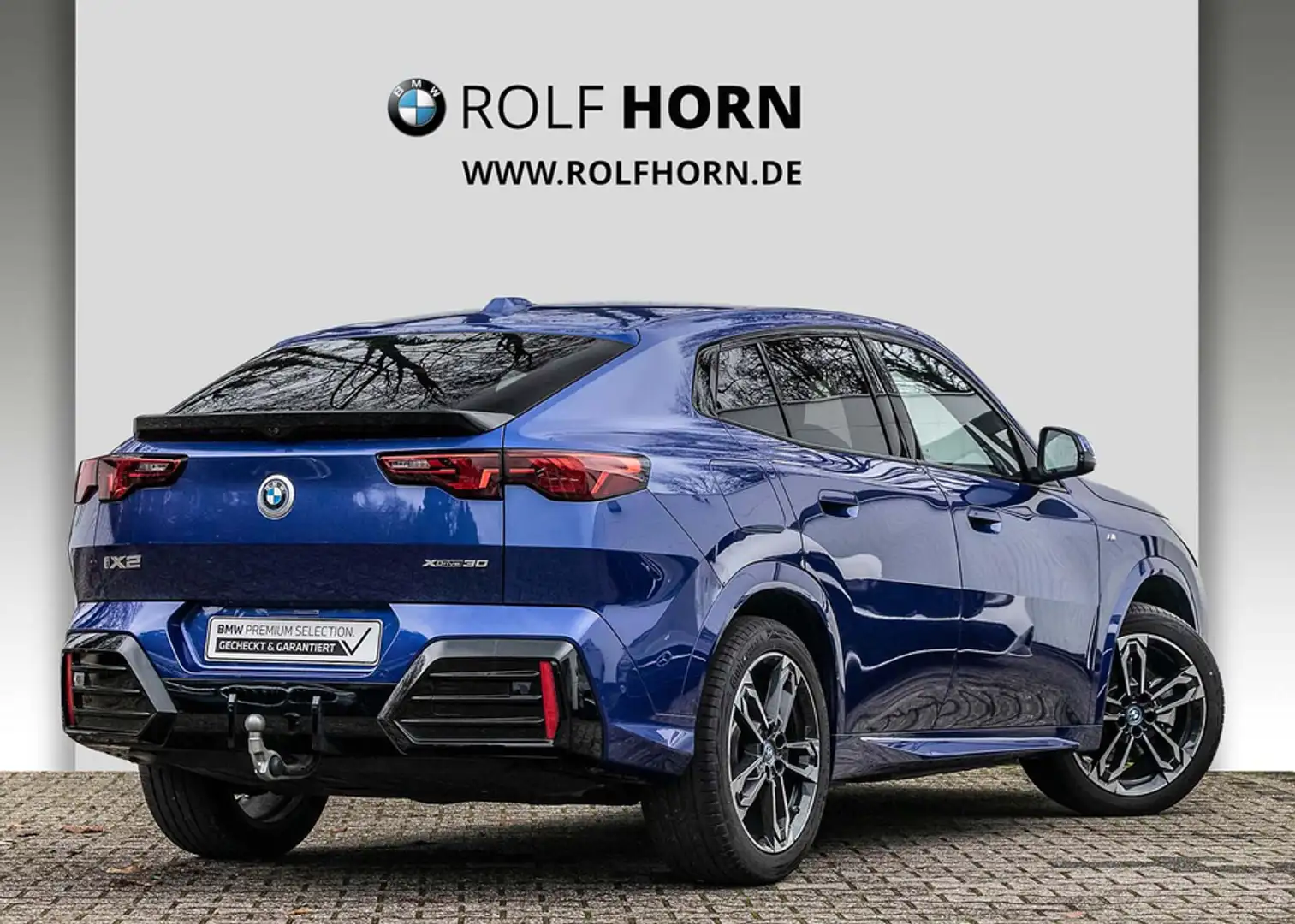 BMW iX2 ix2 xDrive30 M Sportpaket HeadUp AHK Iconic Glow Kék - 2