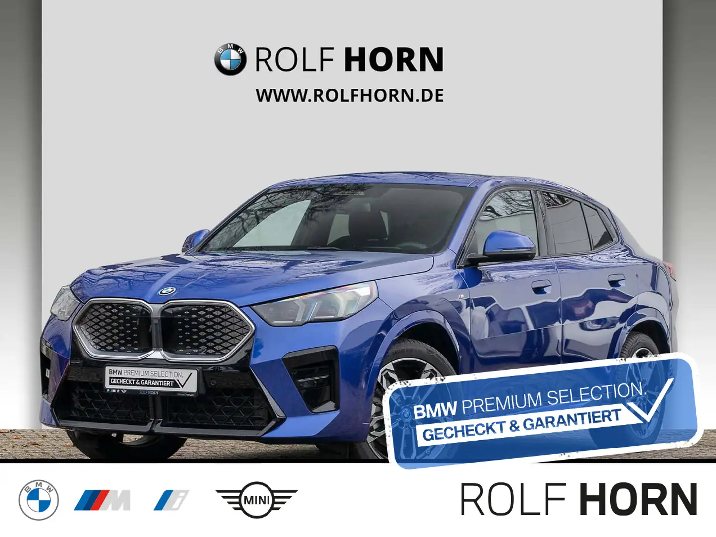 BMW iX2 ix2 xDrive30 M Sportpaket HeadUp AHK Iconic Glow Blau - 1