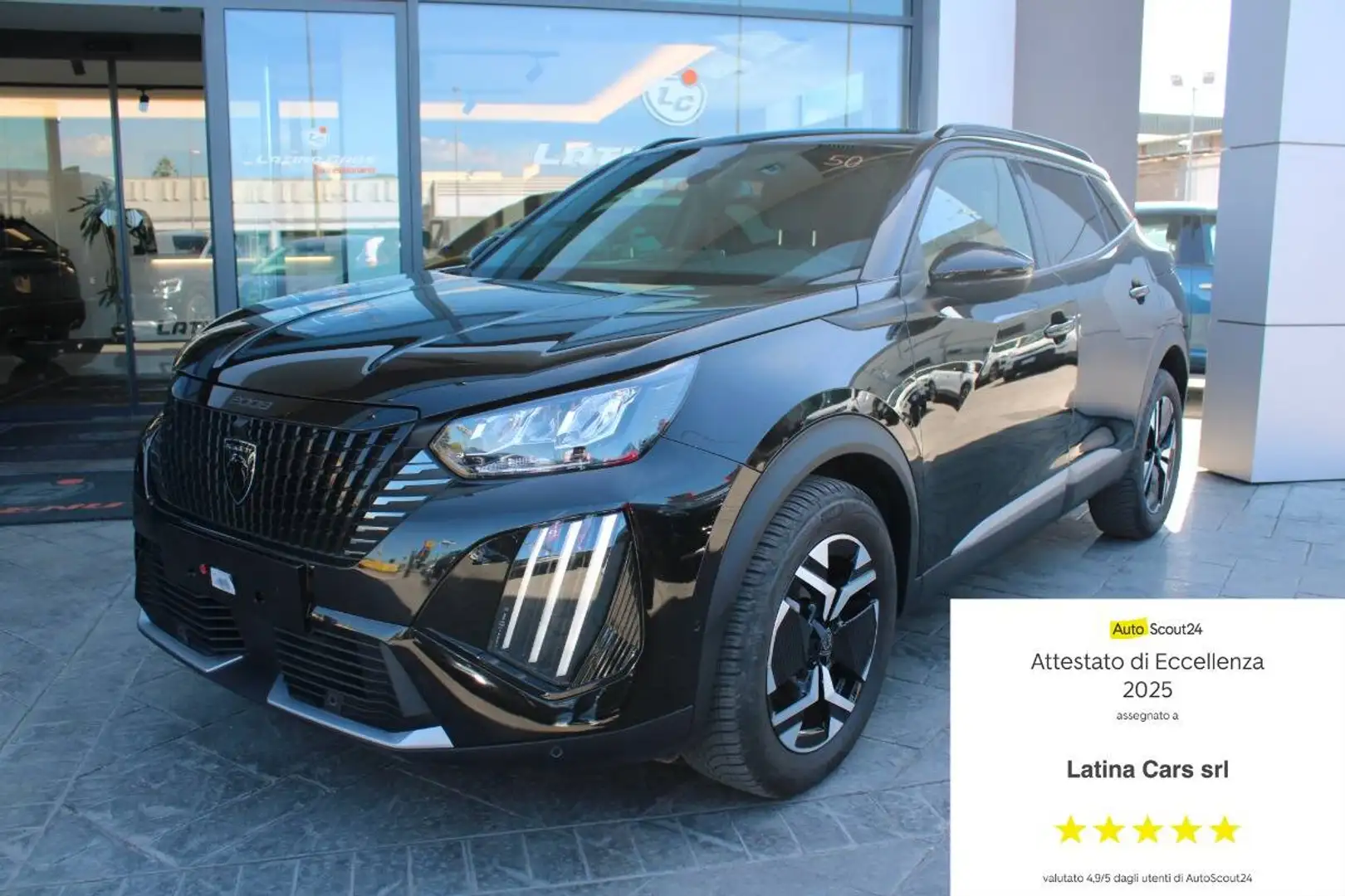 Peugeot 2008 1.2 puretech Allure s&s 100cv con CarPlay Nero - 1