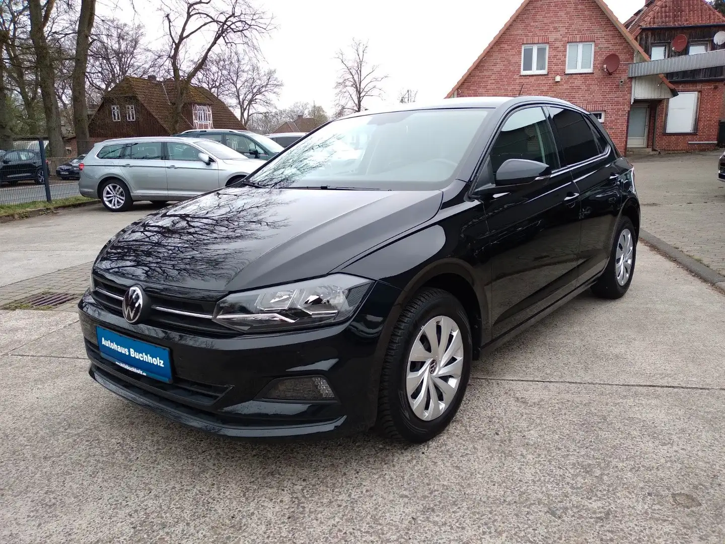 Volkswagen Polo 1.0TSI DSG Comfortline*Navi*Keyless* Schwarz - 1