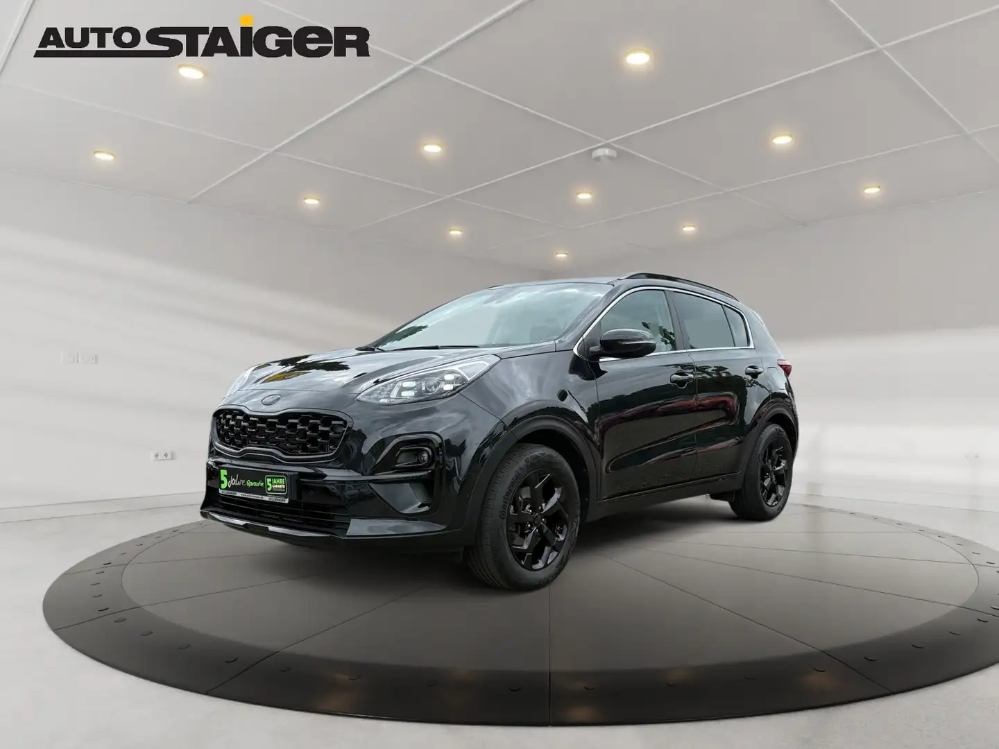 Kia Sportage 1.6  Black Edition Navi Rückfahrkamera Чёрный - 2