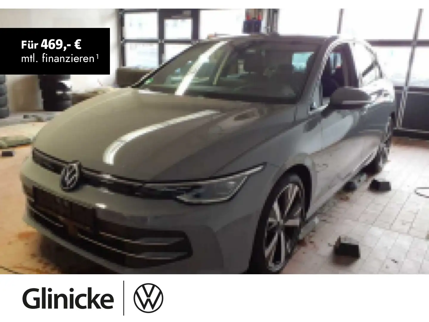 Volkswagen Golf VIII Style1.5 eTSI DSG, HEAD-UP, MATRIX Grau - 1