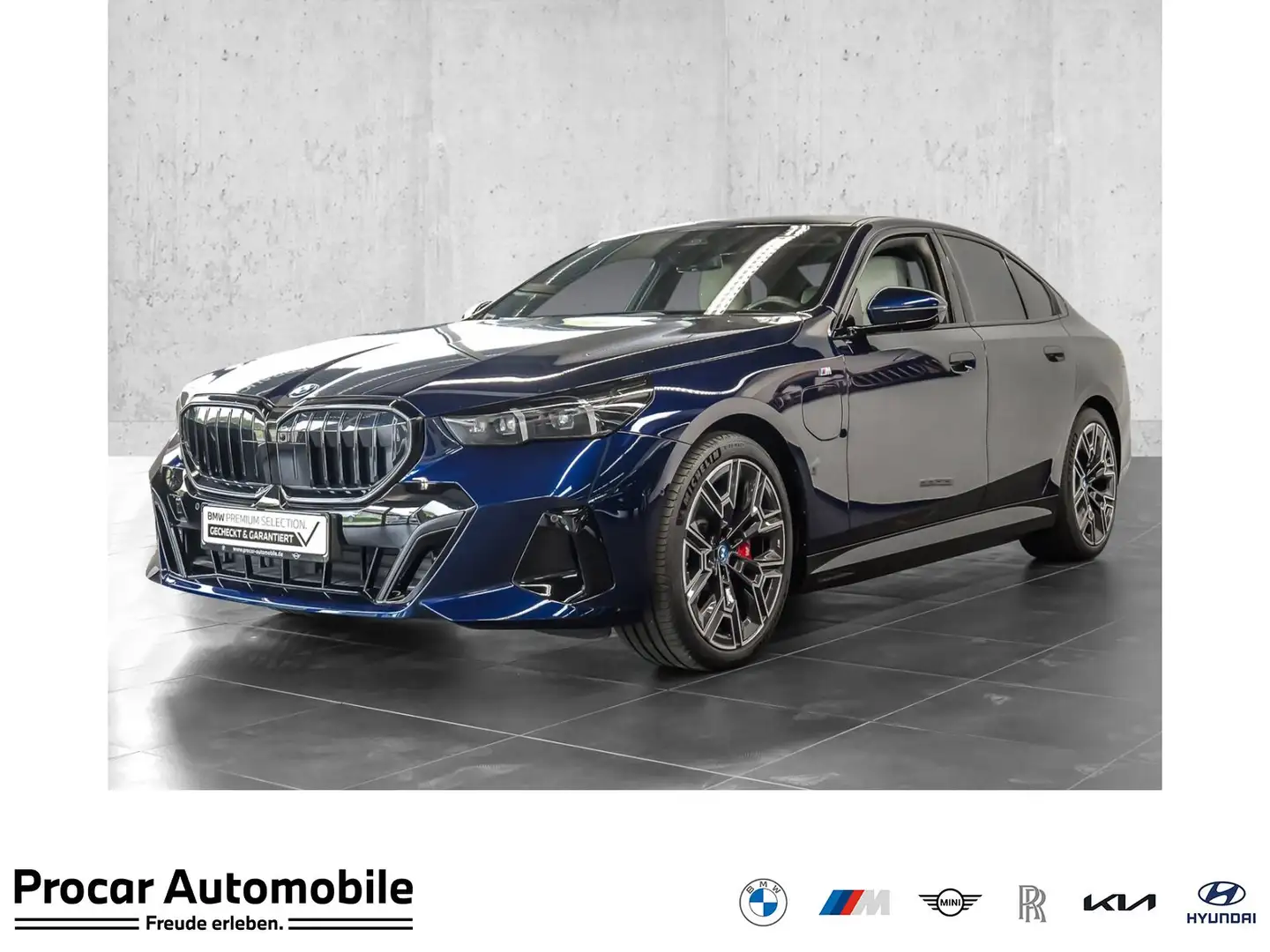 BMW 550 e xDrive M Sport Pro LC Prof. Bowers&Wilkins Head- Blu/Azzurro - 1