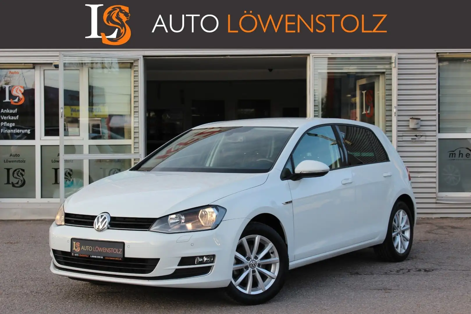 Volkswagen Golf 1.4 TSI VII Lounge BMT | Navi | AHK Weiß - 1