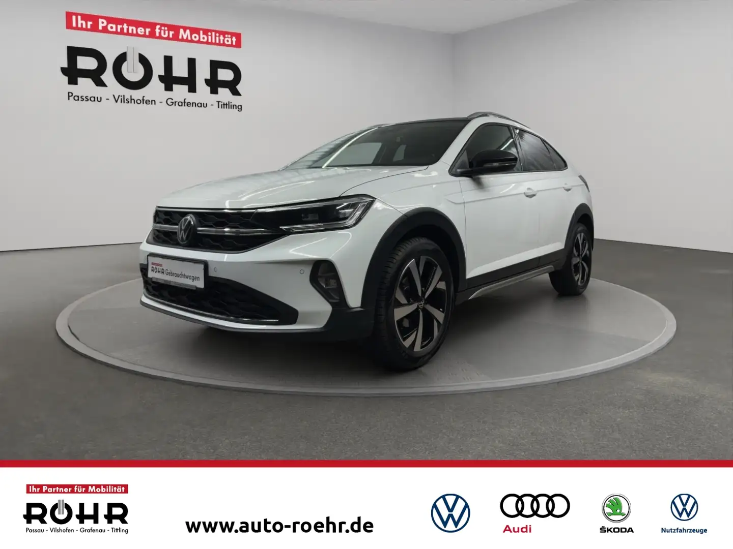 Volkswagen Taigo Style (Navi.ACC.Verkehrszeichenerkennung) 1.0 TSI Weiß - 1