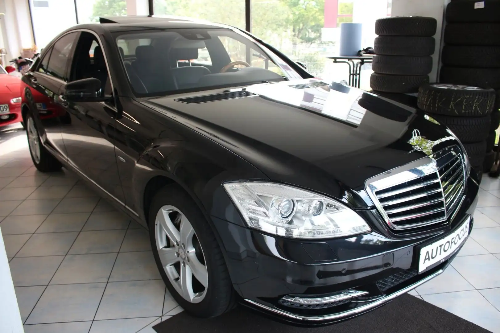 Mercedes-Benz S 500 Lim.*Glasdach*Sitzbel*Komfortsitze*Softclo Negru - 1