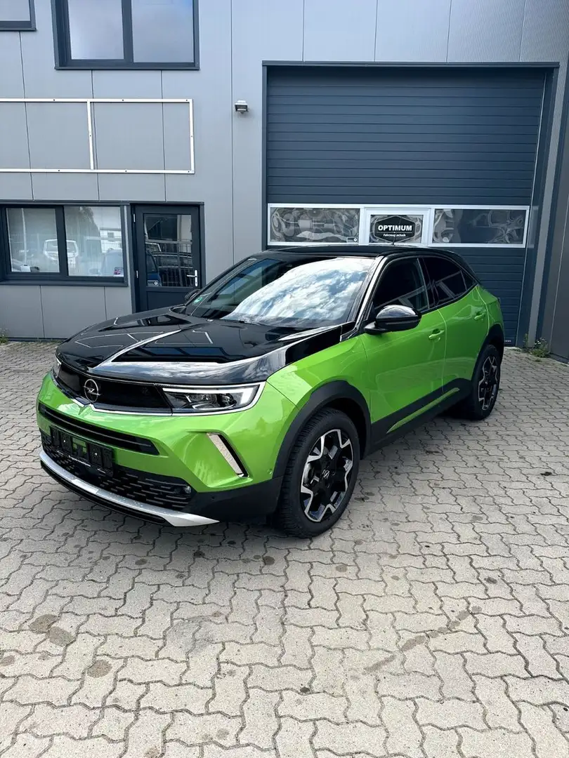 Opel Mokka Ultimate 1.2 Turbo *Alufelgen*Digitaltacho Grün - 1