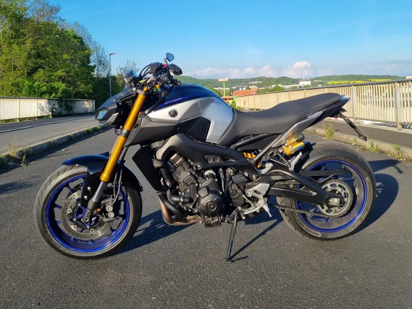 Yamaha MT-09 Yamaha MT 09SP Azul - 1