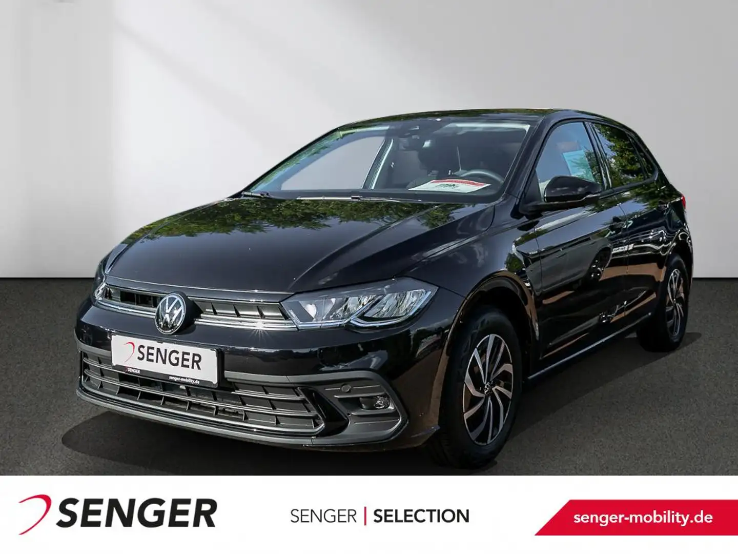 Volkswagen Polo 1.0 TSI Life LED App-Connect Digi-Cockpit Zwart - 1