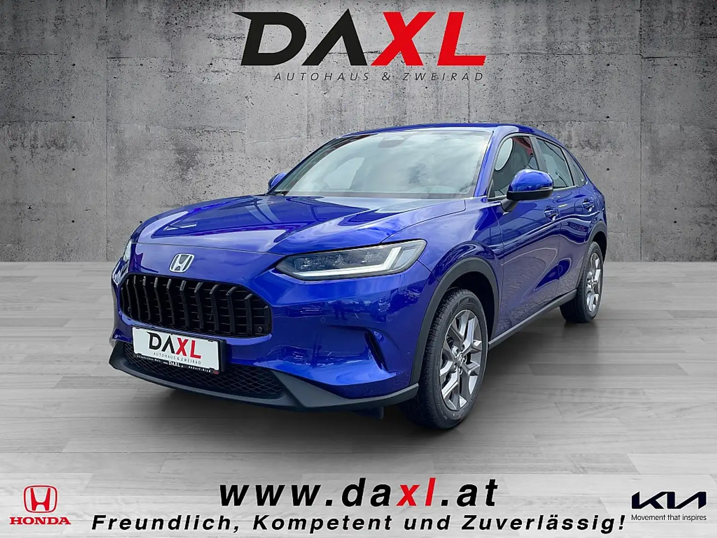 Honda ZR-V 2,0 i-MMD Hybrid Elegance Aut. *AHK* € 399,- mo... Blau - 1