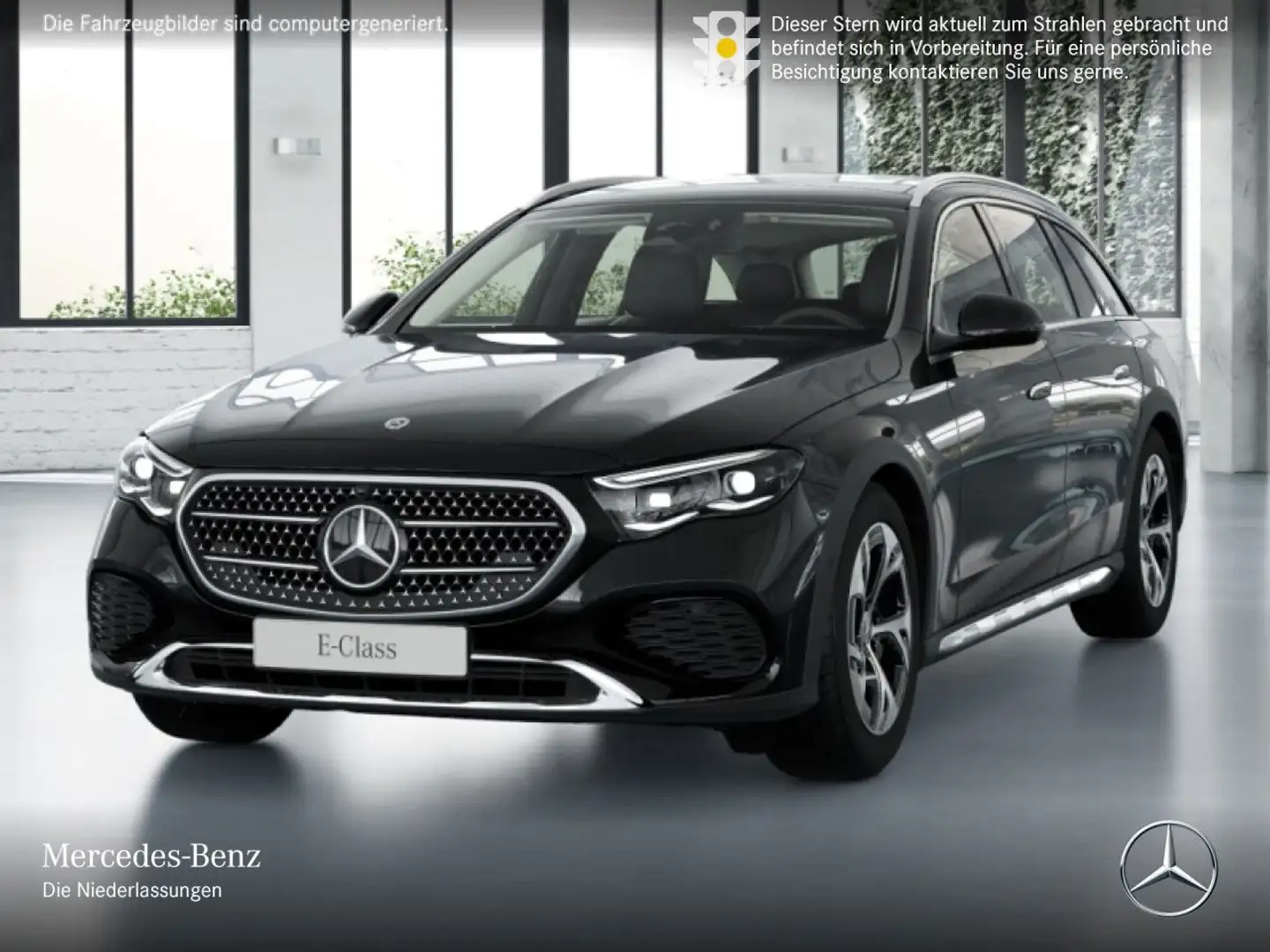 Mercedes-Benz E 450 d T 4M Avantgarde Exkl-Paket 360° Airmat AHK Schwarz - 2