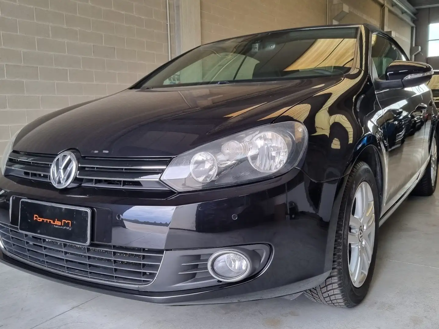 Volkswagen Golf Cabrio 1.6 tdi 105cv*Full Service*Euro5* Nero - 1