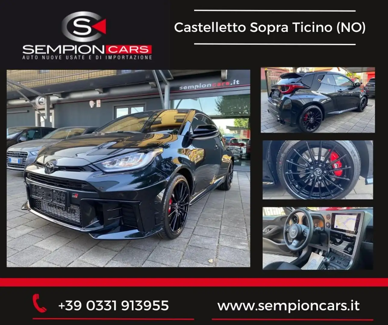 Toyota Yaris GR 1.6 Circuit 280cv RESTYLING Pronta Consegna Nero - 1