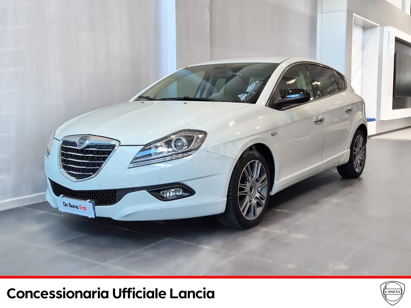 Lancia Delta 1.4 tjt gold ecochic gpl 120cv my14 Blanc - 1