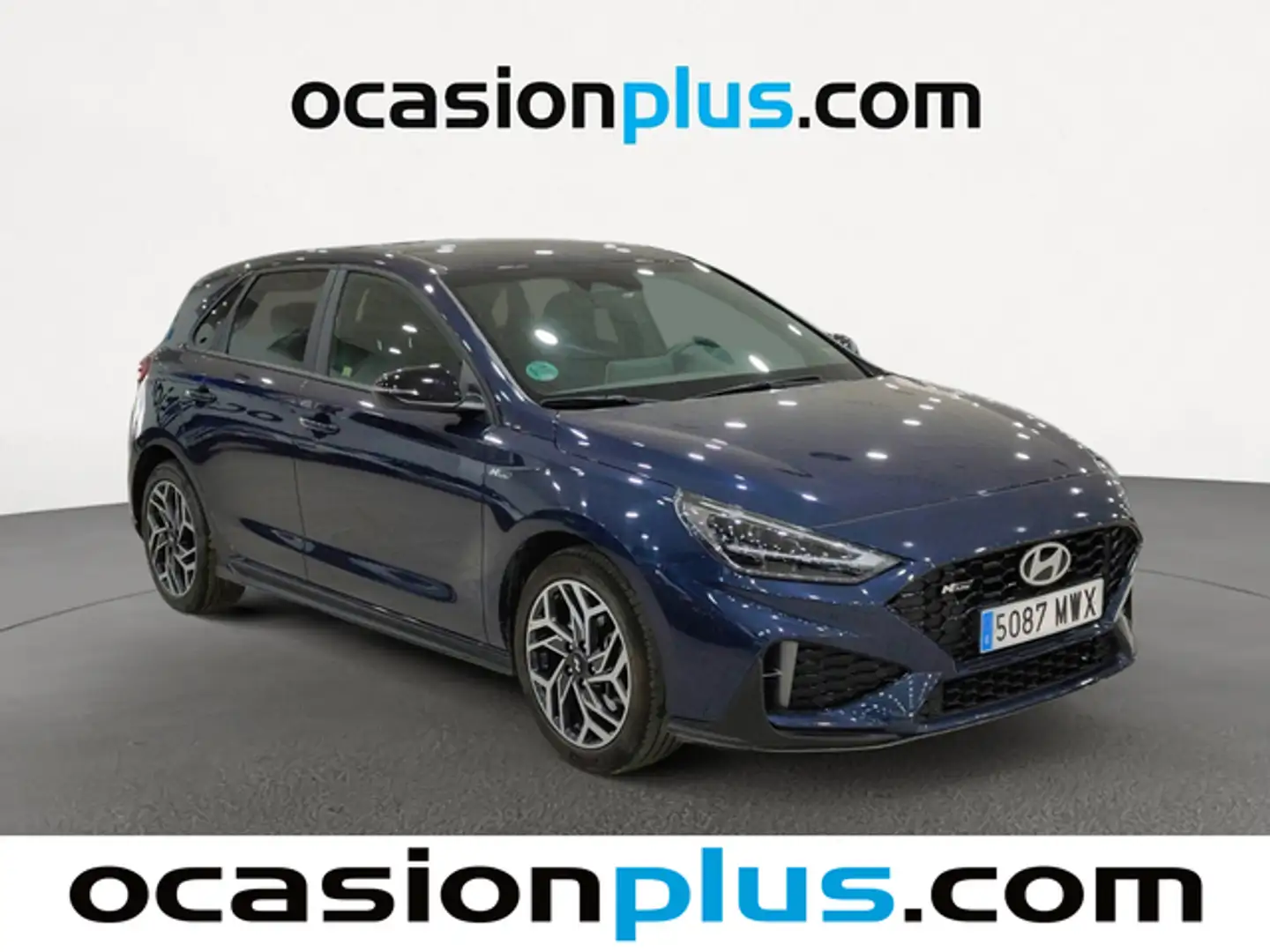 Hyundai i30 1.0 TGDI N Line 100 Bleu - 2