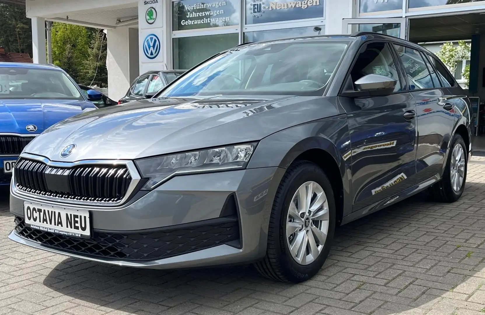 Skoda Octavia Combi 1.5 TSI Essence, ALU, PDC, LED, DAB, CLIMAT. Bleu - 1