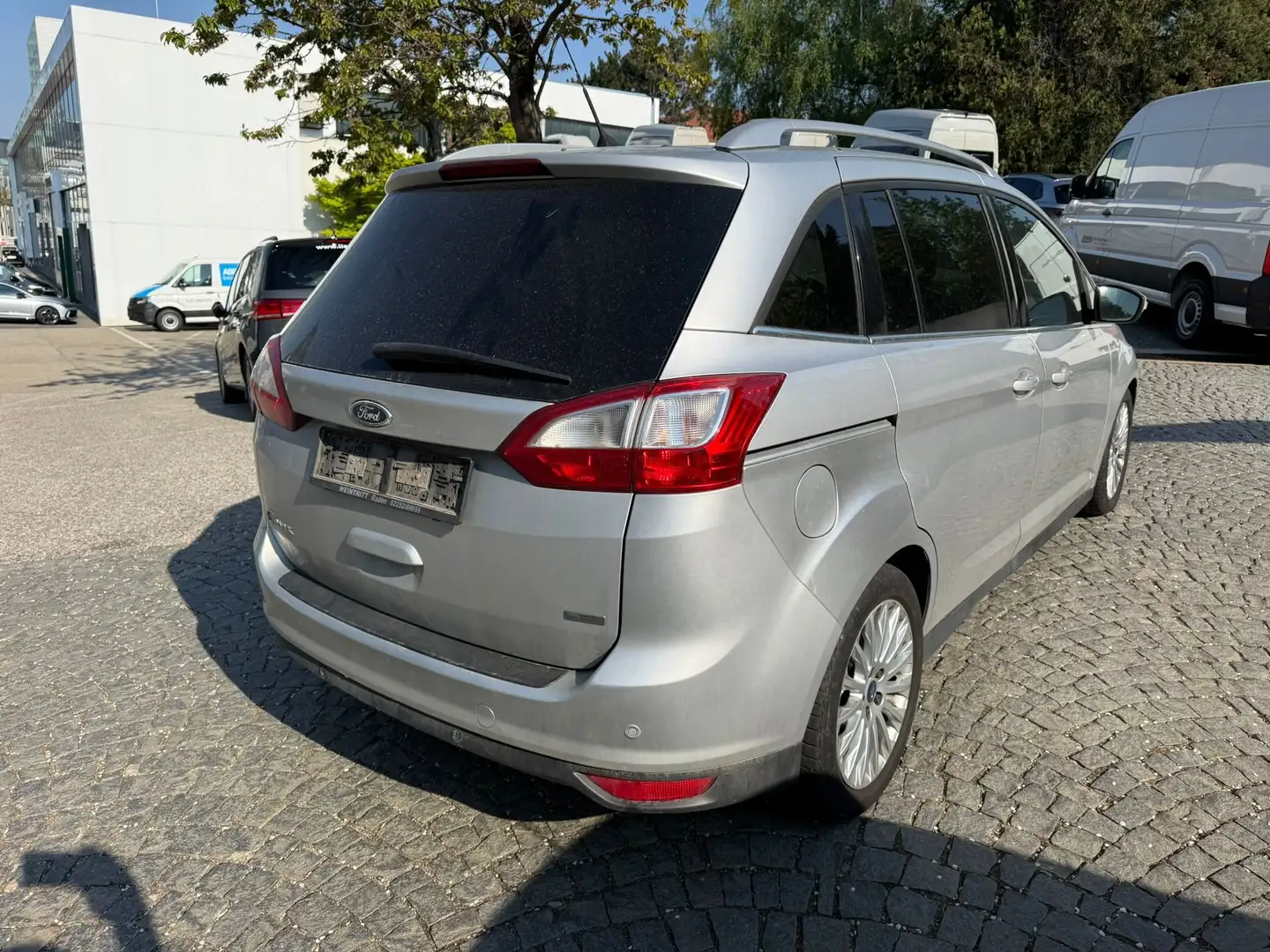 Ford Grand C-Max Titanium 1,6 EcoBoost //EXPORT oder HÄNDLER// Silber - 2