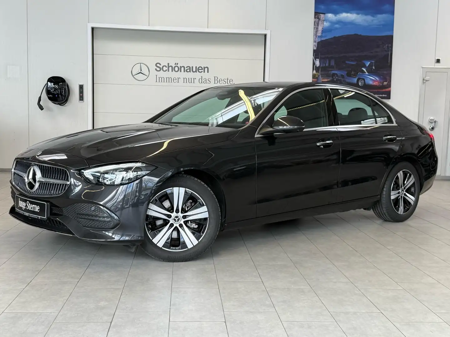Mercedes-Benz C 180 Avantgarde Adv.Plus+Keyl+360+Winter+Memory Grigio - 1