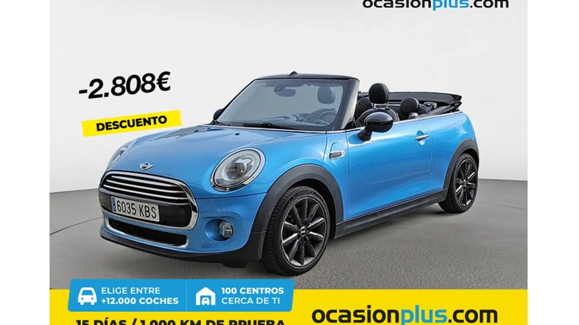 MINI Cooper D Cabrio Bleu - 1