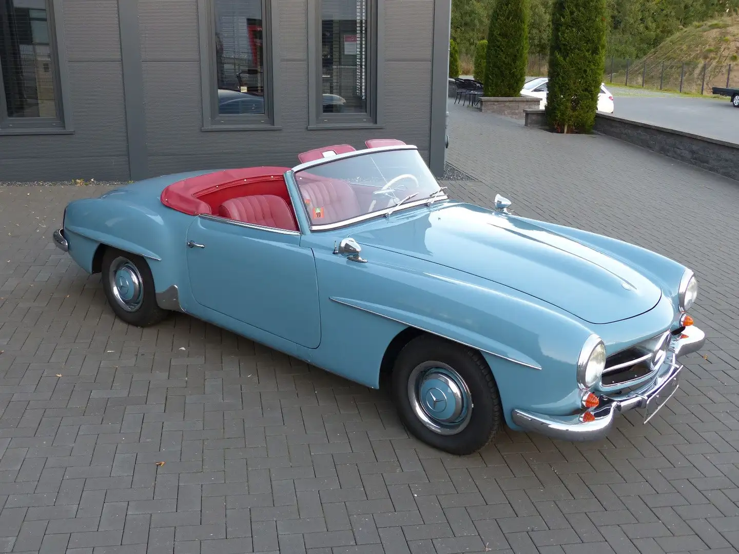 Mercedes-Benz 190 SL Blau - 2