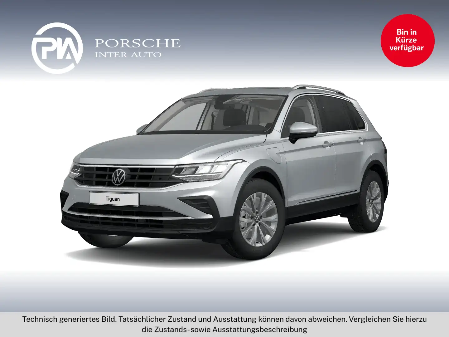 Volkswagen Tiguan Life eHybrid DSG Silber - 1