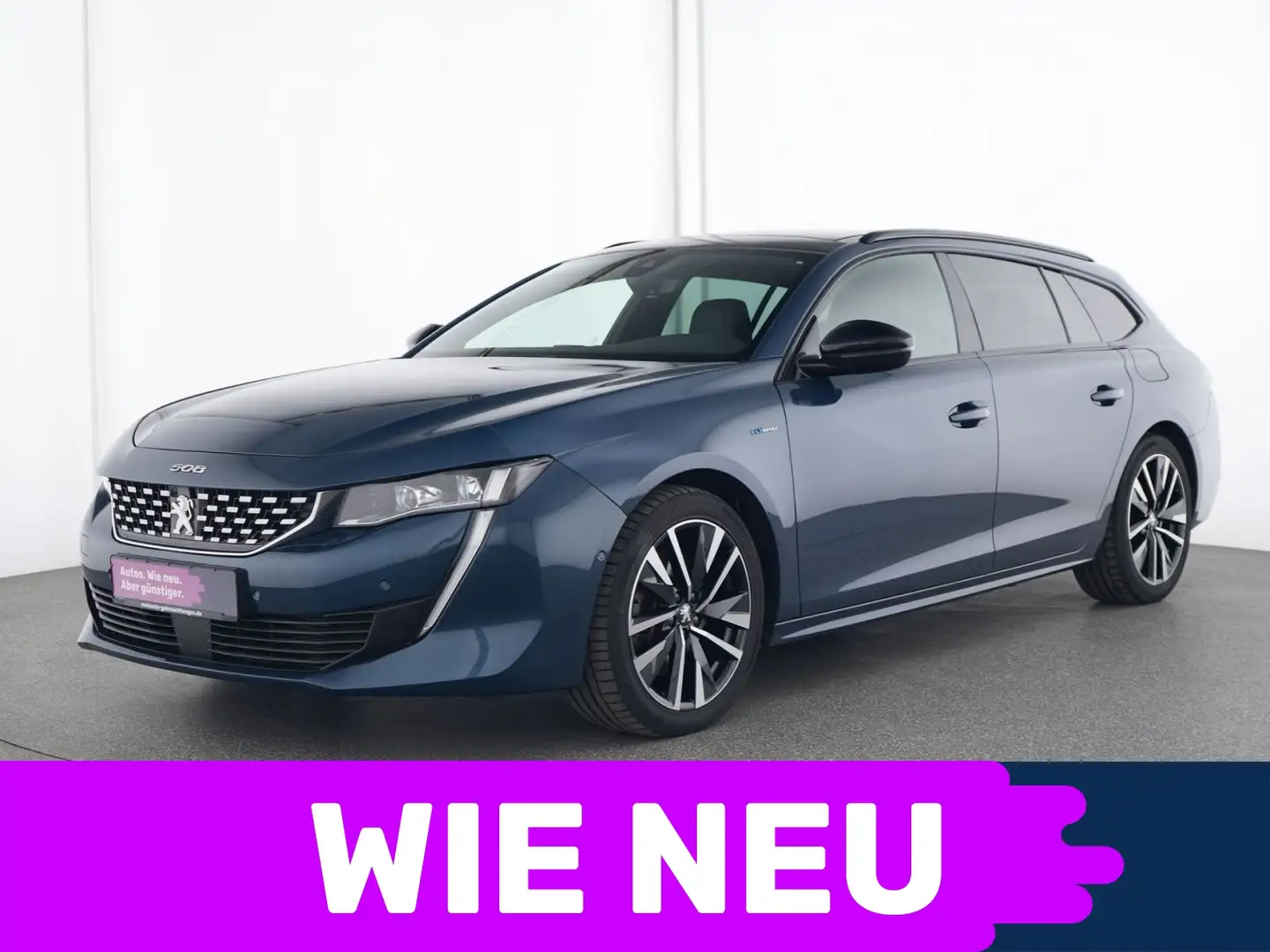 Peugeot 508 GT Pack AHK|Navi|Kamera360|ACC|LED|PDC|SHZ Blau - 1